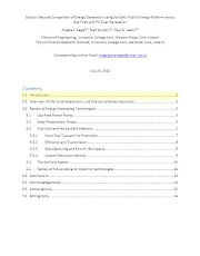 SynCells Platform Sustainability Analysis