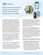 Build a Smarter, More Flexible,Scalable and Cost Effective Electric Vehicle Charging Infrastructure With SynCells